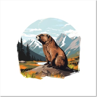 Marmot Posters and Art